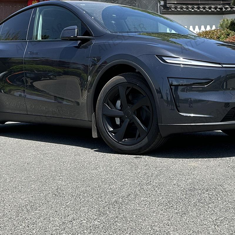 4PCS 19 Inch HubCap for Tesla Model Y Juniper 2025 Hubcap Performance Replacement 19''Crossflow Wheels Cover Full Rim Accessorie