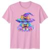 Kawaii Witch Hat Galaxy Magic Unisex Unisexs Unisexs Graphic Tee Shirt
