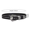 Persönlichkeits Gotische Strassgürtel Für Damen Mädchen Mode Pu Leder Gürtel Westliche Cowboy Y2K Retro Jeans Rock Dekor Gürtel