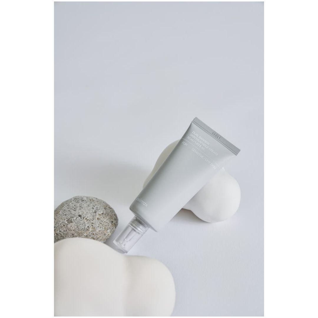 CELIMAX Dual Barrier Skin Wearable Cream Barrier Repair Moisturizer with 5 Ceramides 50ml 1 Pack (50ml)