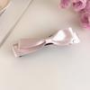 French Satin Bow Banana Clip Gentle Solid Color Vertical Clip Half Tie Hair Clip Simple Commuter Girl Hair Accessories