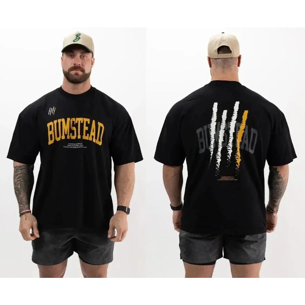 2024 Menn CBUM T-skjorte Gym Fitness Oversize Kvinner Bomulls T-skjorte Fritidsklær Topper Vintage Kortarmet T-skjorte Streetwear Topp