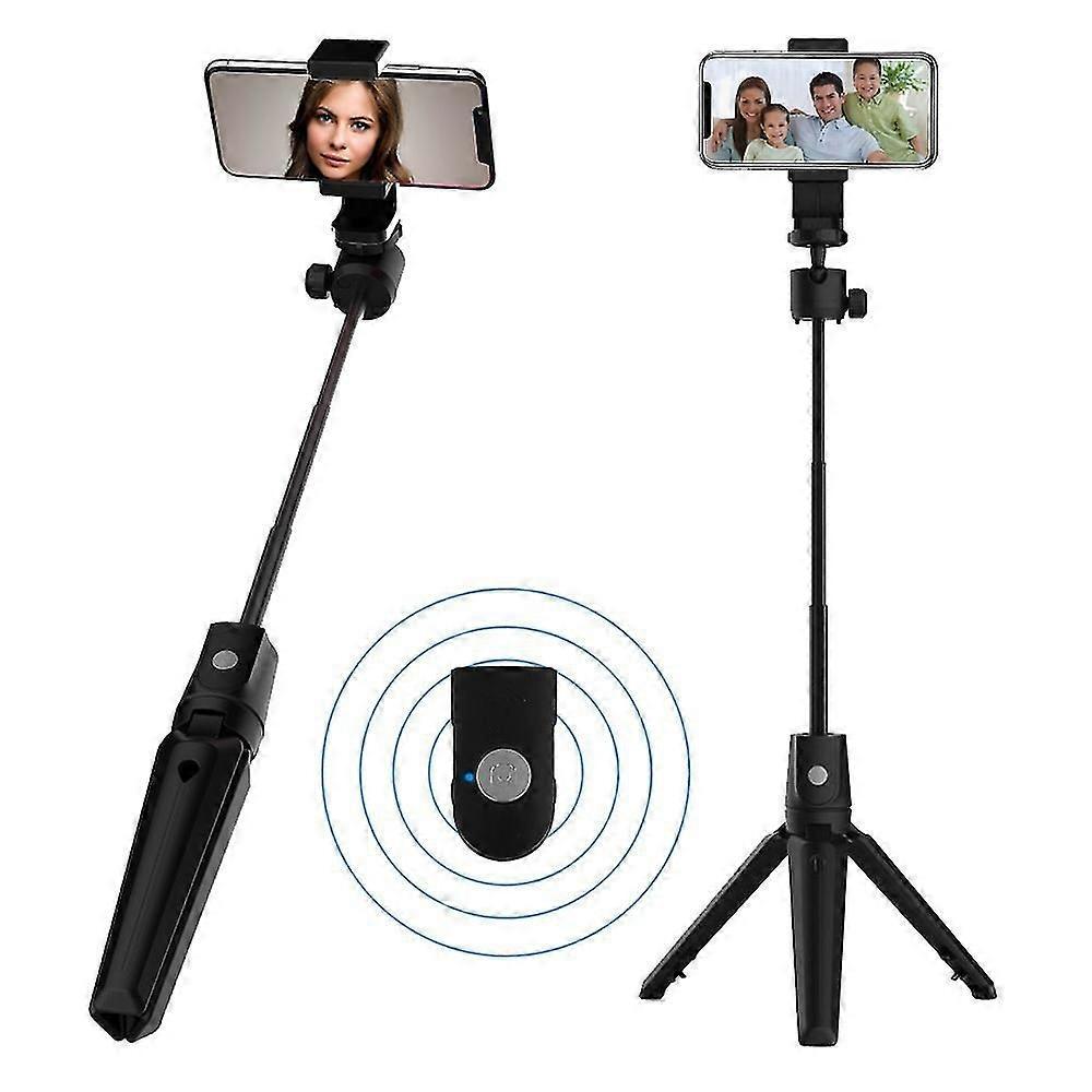 Selfieshow K20 Wireless Bluetooth Selfie Stick Phone Holder Shutter Remote Extendable Tripod