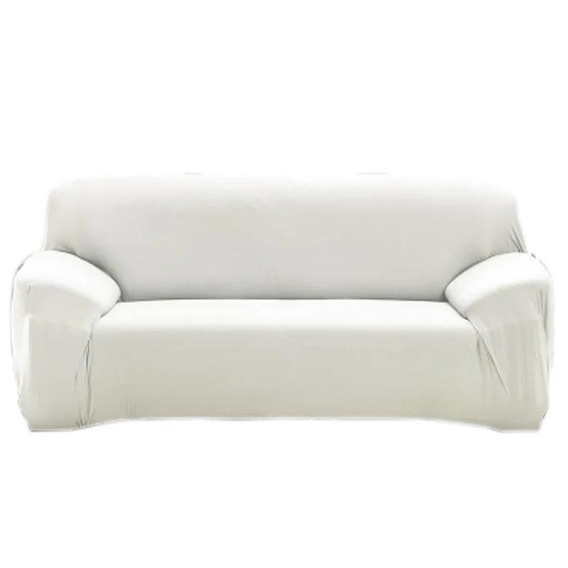 Thick Elastic Sofa Cover Solid Color Slipcover Furniture Protector for Bedroom Office Living Room Home Decor Sofa Cushions