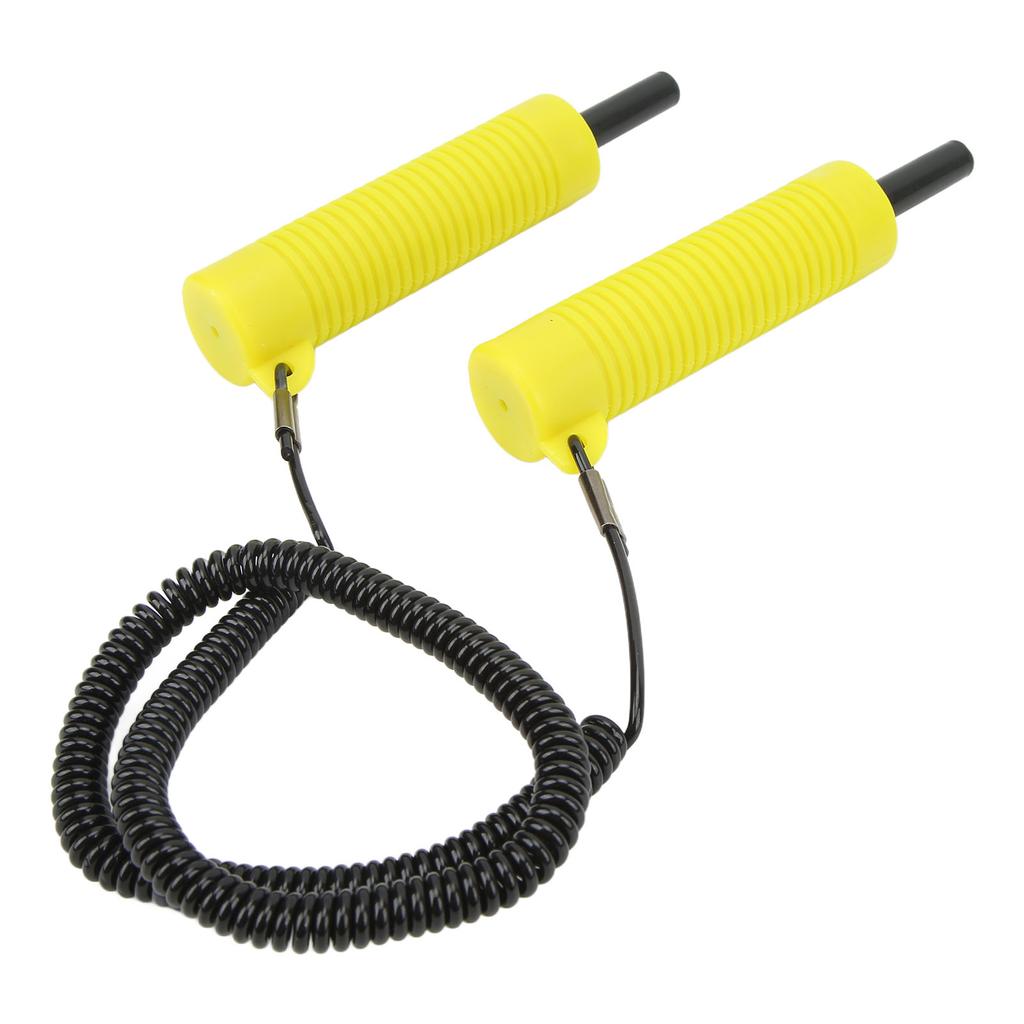 Retractable Ice Pick Stainless Steel Ergonomic Threaded Handle Incisive Fishing Ice Breaker for Outdoor Rescue