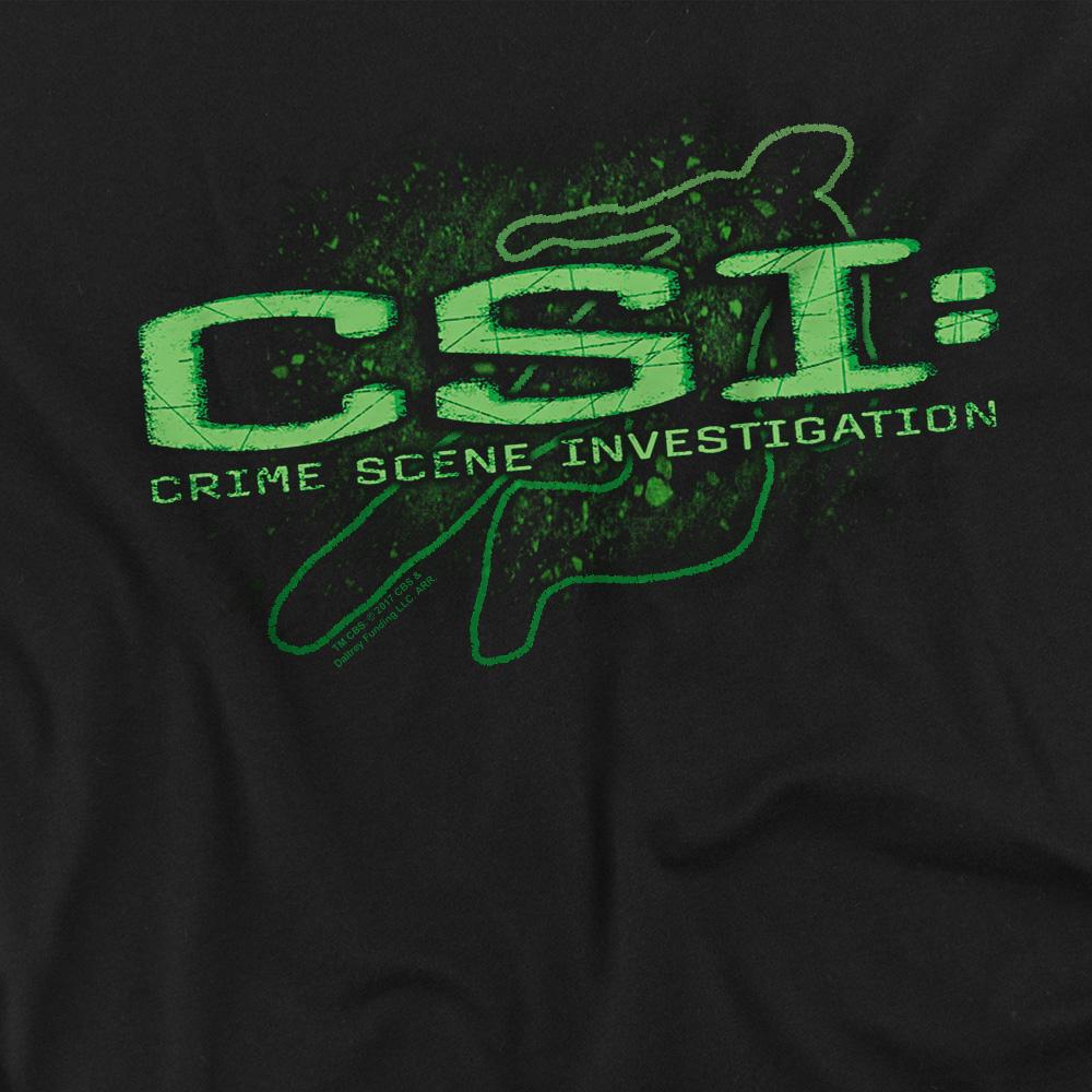 CSI Unisex Adult Shadow Sketch T-Shirt