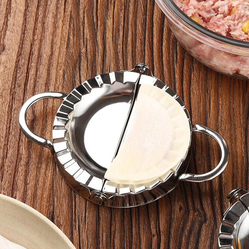 1 buc găluște din oțel inoxidabil Maker găluște piele mucegai Ravioli Maker presă plăcintă a face presă înveliș patiserie Maker accesorii de bucătărie