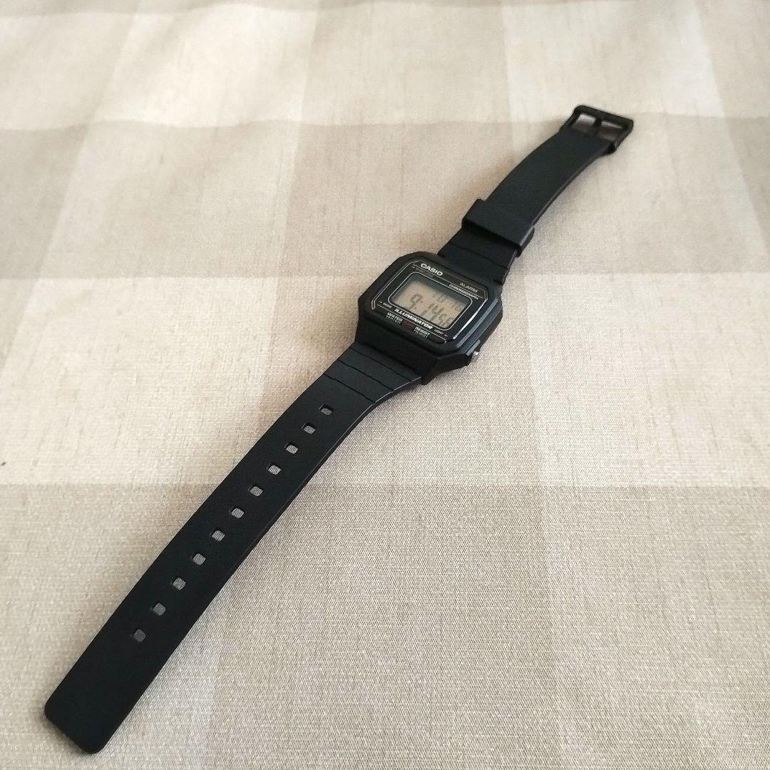Used Casio W-217H digital watch body