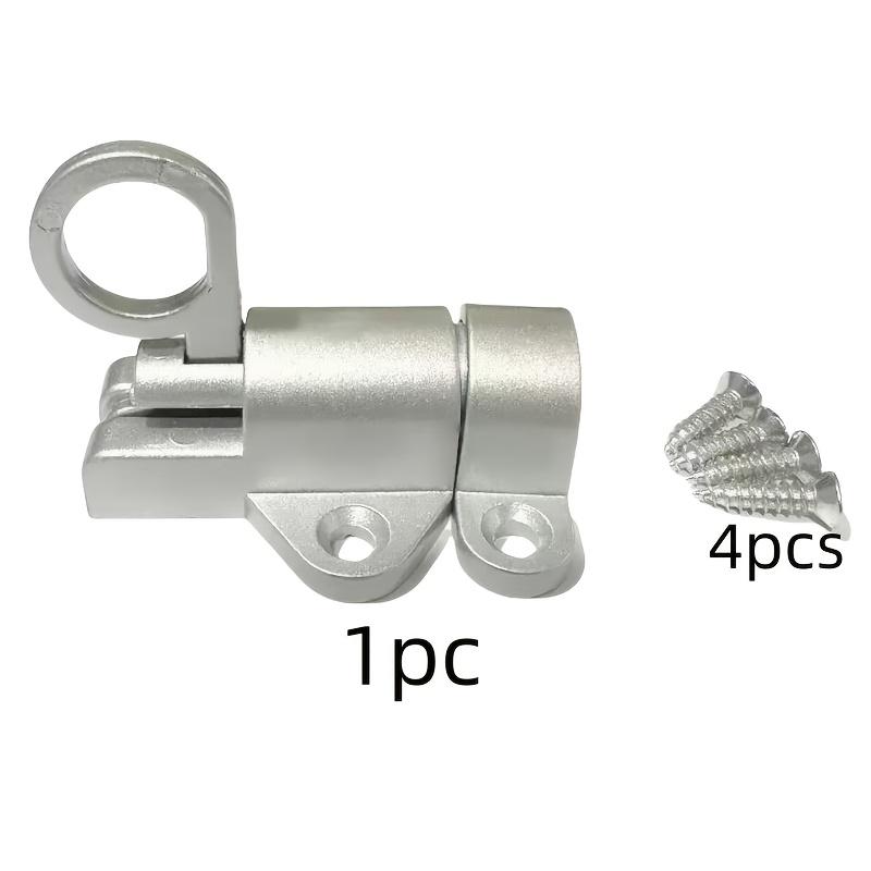 

5 шт. 1 замок + 4 винта Алюминиевый сплав Автоматический пружинный Тип самолета Нажимно-вытяжной болт, Инновационная конструкция самоблокировки с вытяжным освобождением