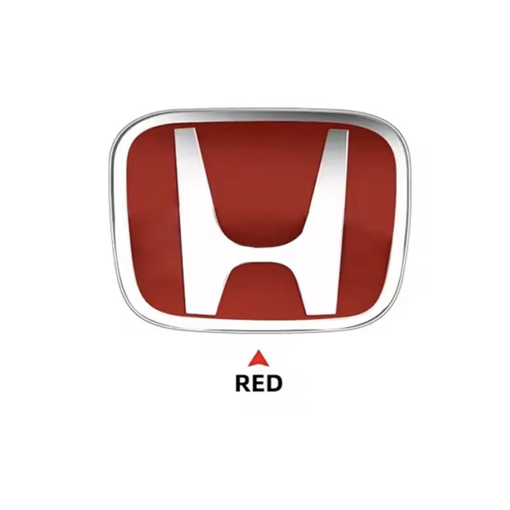 Car Steering Wheel Emblem H-Sticker For Honda Civic Accord Jazz Fit CRV Odyssey City Pilot Vezel Prelude Insig