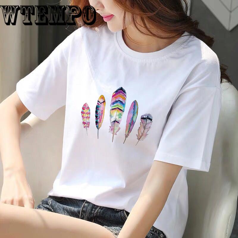 

Модные футболки женские летние с принтом с длинным рукавом и круглым вырезом свободные женские топы женские футболки больших размеров