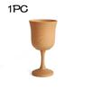 Wooden Handmade Wine Glasses Retro Dinnerware Goblet Vintage European Style Spirit Vodka Champagne Glasses Bar Home Decor