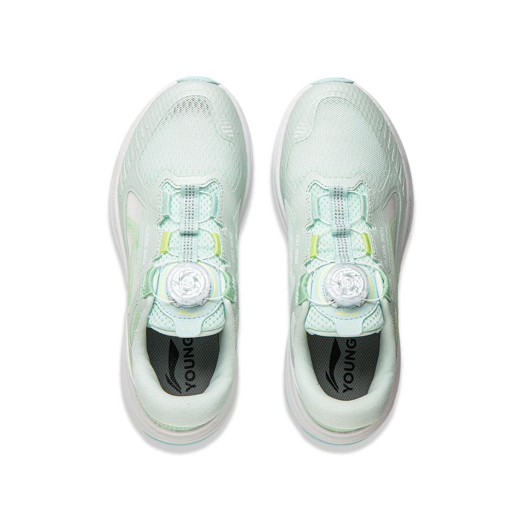 Li Ning Kids Sports Lifestyle Series Mesh Comfortable Versatile Lightweight Shock Absorbing Warm Breathable Low Top Casual Shoes YKCV048-4