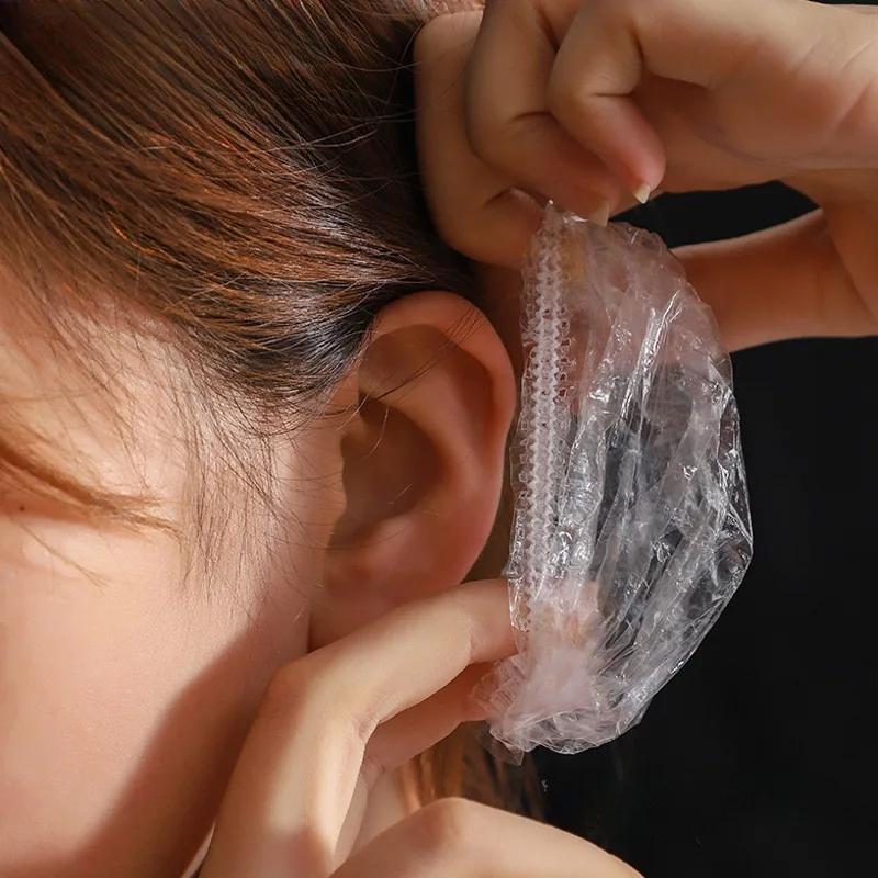 4-In-1 Hair Dye Tool 25Pcs Disposable Hair Dyeing Kit 4-Piece Set Cape Overcoat Earmuffs Shower Cap Gloves And Protective Gear