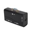 1 in 2 Out VGA Splitter 250MHz Video Distribution Duplicator VGA Splitter Amplifier  Laptop