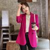 Autumn Winter Elegant Blazers Women Long Sleeve Loose Casual Suit Female Solid Color All-match Coat Jacket Top