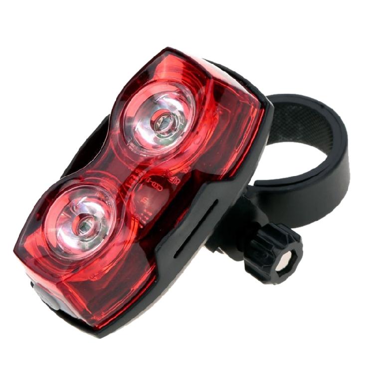 Fahrräder Radfahren Rücklicht für Fahrräder Fahrradlichter 2 LED Fahrrad-Rücklichter 3 Modi Rot