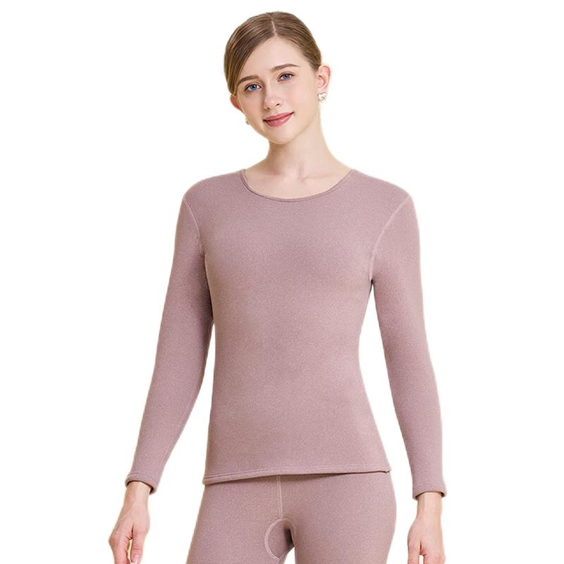 Yalu Women's Aloe Velvet Thick Thermal Underwear Set