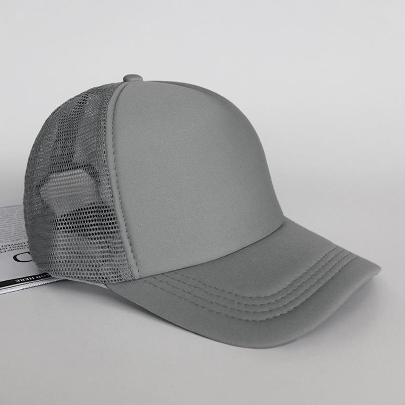 Women Baseball Caps Air Permeable Mesh Trucker Hat With Embroidery Logo Custom Design Sun Protection For Men And