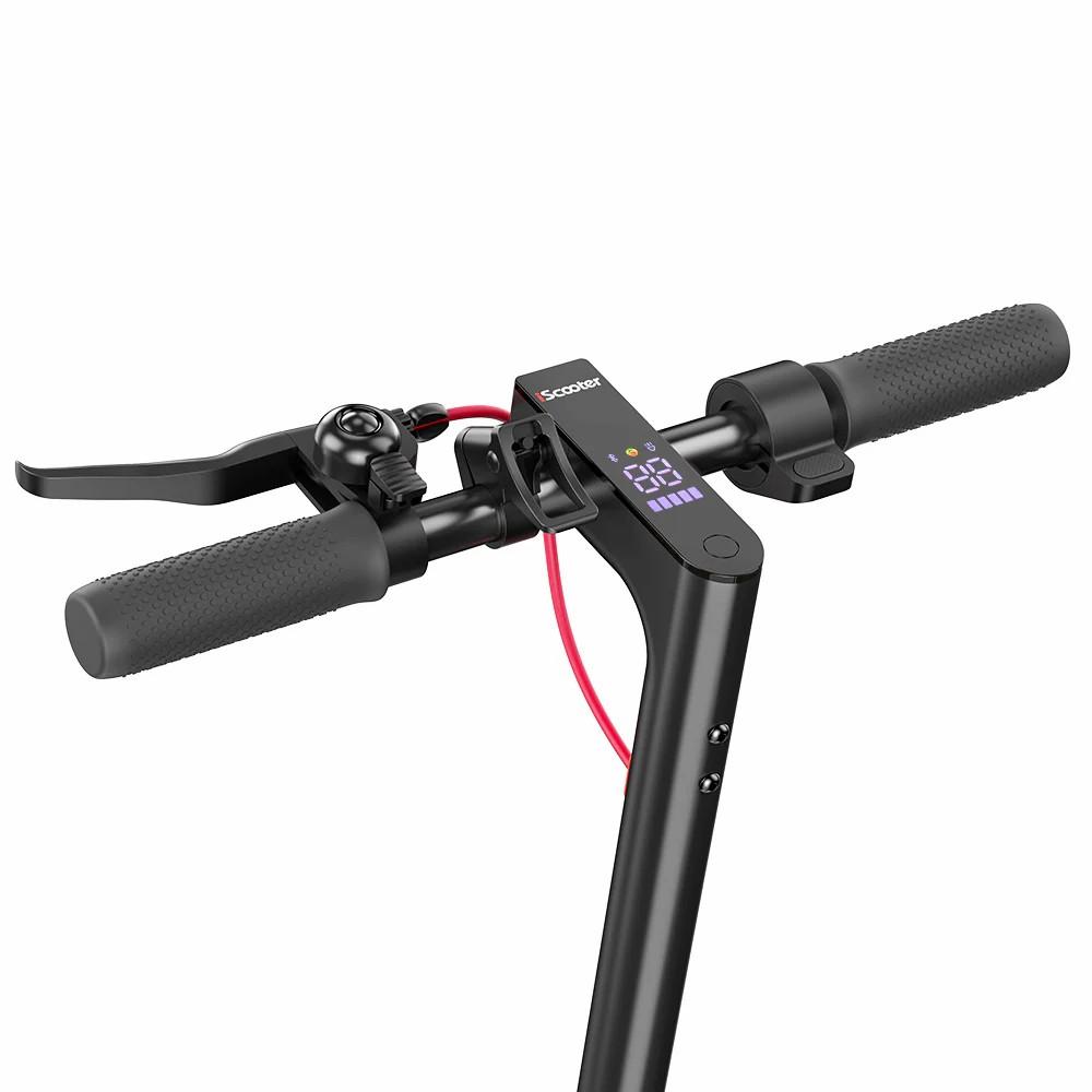 Elektrická koloběžka skládací iScooter 8,5" 350W motor 36V 7,5AH Max. dojezd 30 km Nosnost 100 kg Černá i9