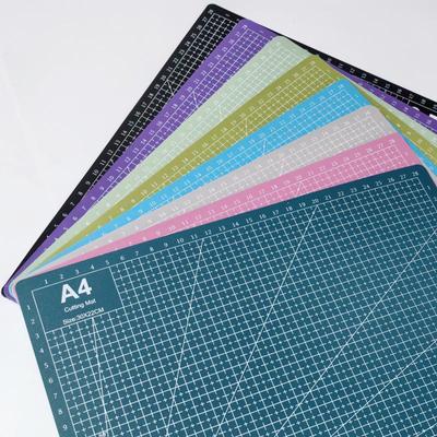 A4 Double-Sided Cutting Mat, DIY Anti-Cut Scale Board, Desktop Protection Mat.