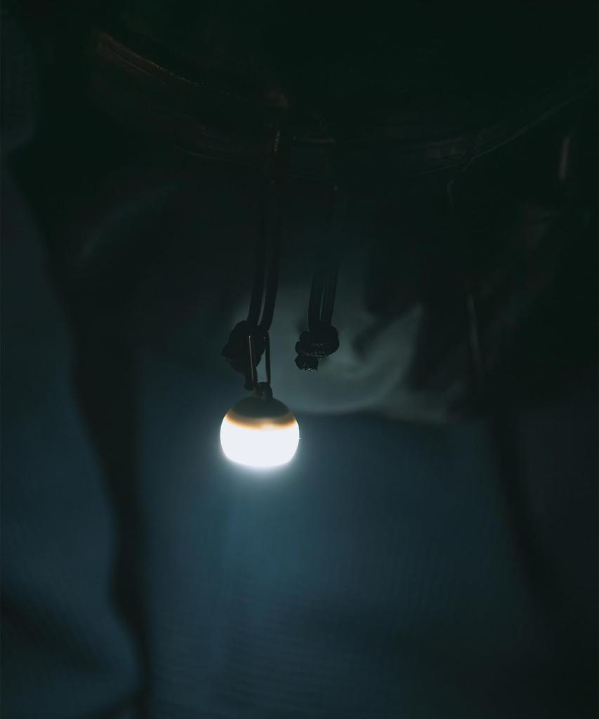 Snow Peak Tsubu Hozuki Night Black Mini LED Lantern Camping Light 5g ES-150-NV