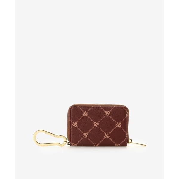 And Chouette Monogram Key Case 00482320295102 Greige