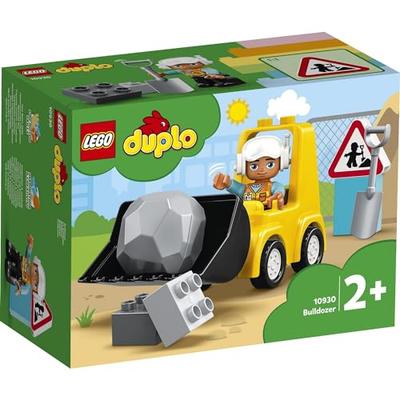 LEGO Duplo Bulldozer 10930, a Toy Block Gift for Toddlers and Babies, Perfect for Building a City, for Boys and Girls Ages 2 and Up.