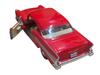 Kinsmart Chevrolet Bel Air (1957) Red 1/40 Scale Diecast Car KT5313RD [Parallel Import]