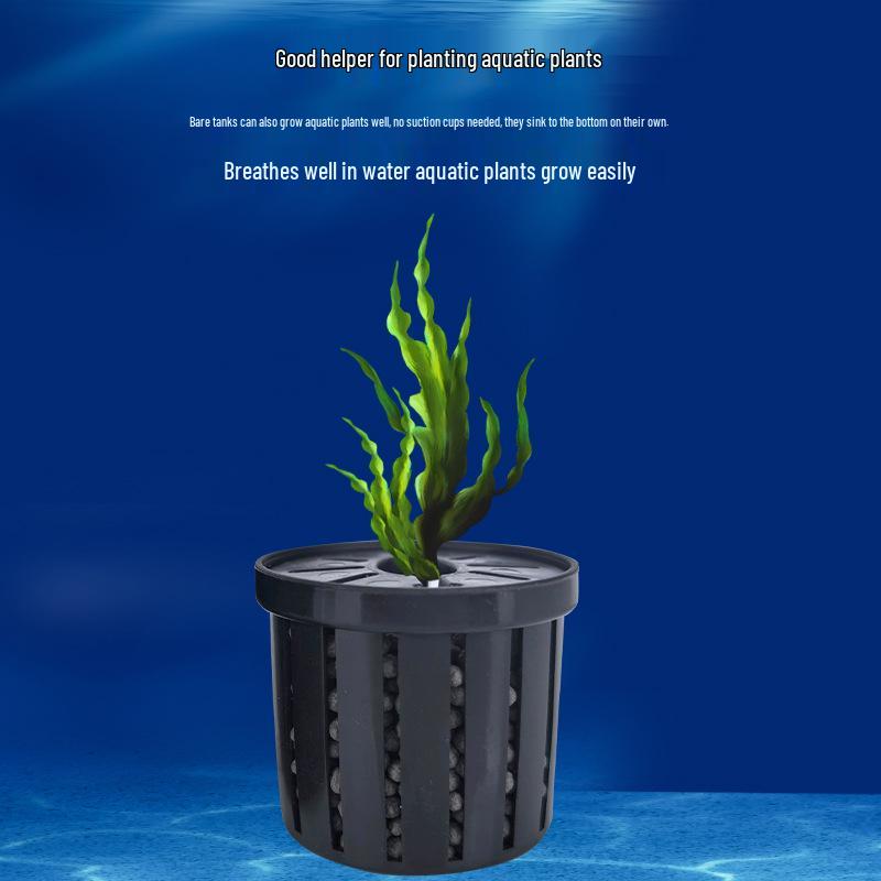 Aquatic Plant Growing Basket - Landscaping Decoration Cup for Root Fixation and Stabilization
