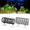Fish Bed Tunnel Safe Small Hole Hollow Fish   Resting Tube with Suction Cup for Fish   Aquarium