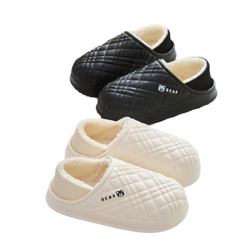 Cotton Slippers Autumn and Winter Indoor Home Home Non-slip Thick Bottom Plush Warm Couple