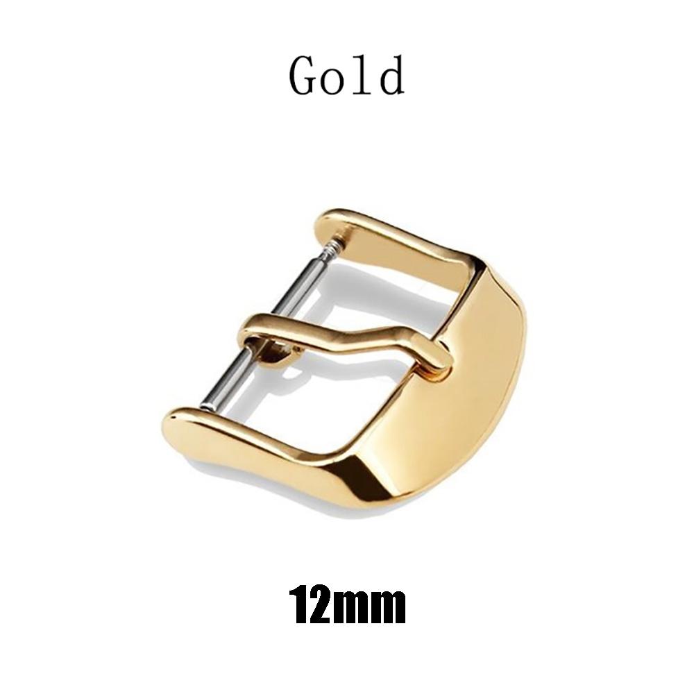 14 16 18 20 22mm Spare Solid Watchband Buckle Watch Strap Clasp Stainless Steel Watch Accessories