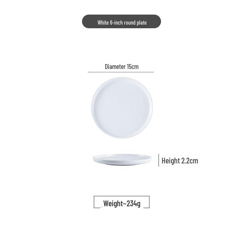 Nordic Creative Ceramic Dinner Plates