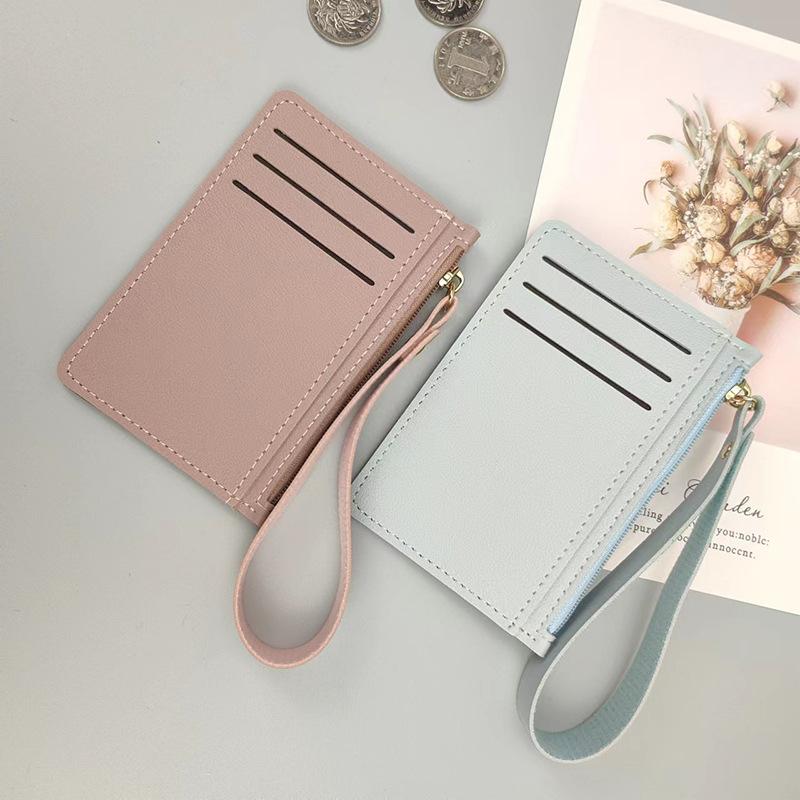 Thin Cards Holder Wallet Organizer Women Men Business Card Holders Wallets Slim Bank Credit Card ID Cards Cover Coin Pouch Case