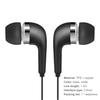 Wired Earphone In-ear Universal 3.5mm Stereo Sport Headset with Mic for Smartphone