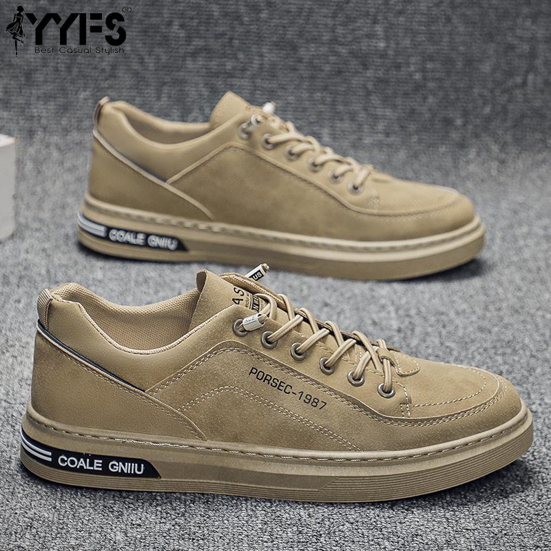 Spring Men Shoes Breathable Shoes Men Trendy All-round Anti-slip Wear Sports Casual Shoes Board Shoes Fashion Shoes