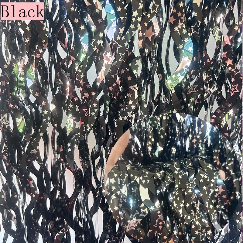 New 4/2/1Pack Birthday Party Decorations Kids Bachelorette Party Backdrop Curtains Tinsel Foil Curtains Wedding Decor Photozone