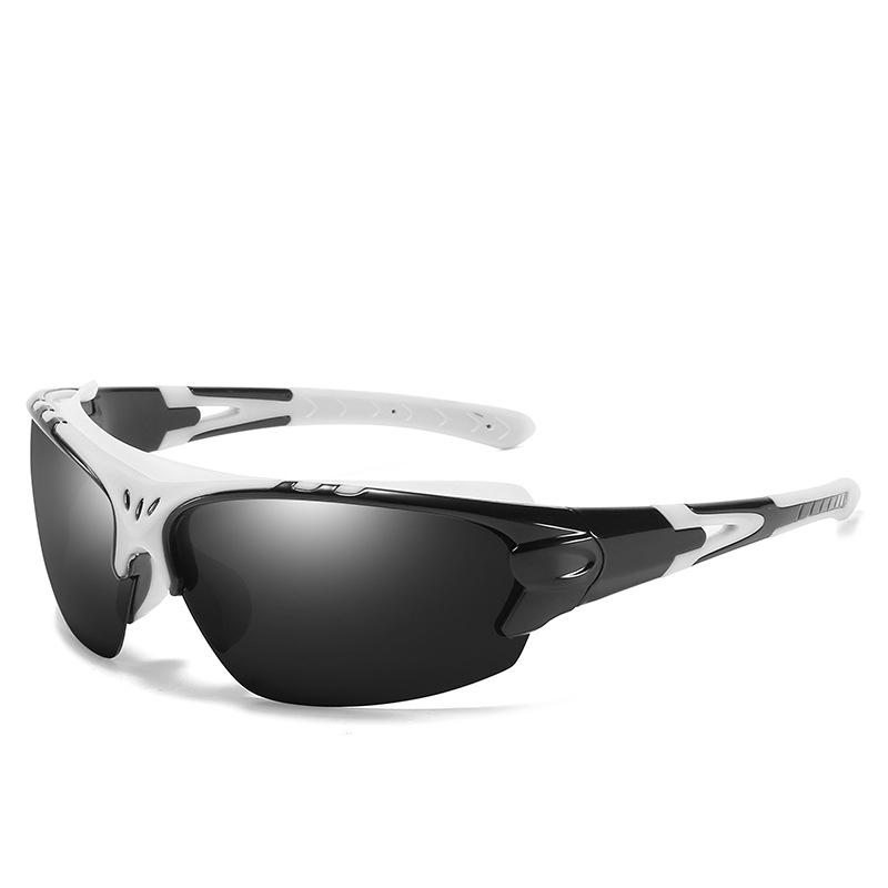 UV400 Protection Polarized Sports Sunglasses Windproof Unisex for Men Women Cycling Running Driving Fishing Goggles Shockproof