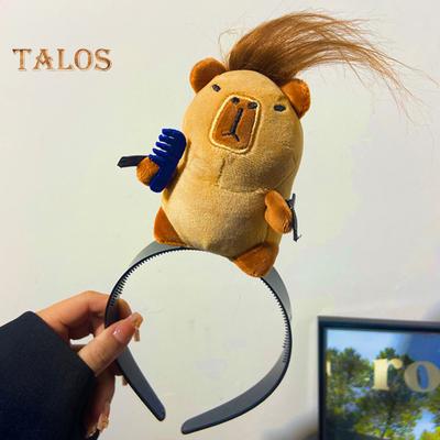Capibara Decor Fascia Divertente Animale Decor Cerchio Elastico Per Capelli Feste Copricapo Cosplay Accessori Per Capelli