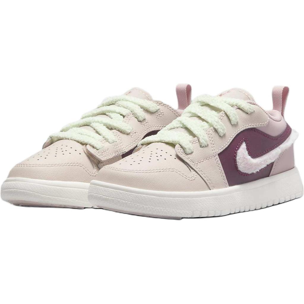 Kids' Sneakers Nike Jordan 1 Low ALT SE Legend Light Brown Pink Oxford Bordeaux Pink Foam (PS)
