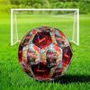 Coca-cola Artwork Design Soccer Ball Size 5 Soccer Ball, Machine-stitched, Durable, Suitable for Training and Matches Fan Gift