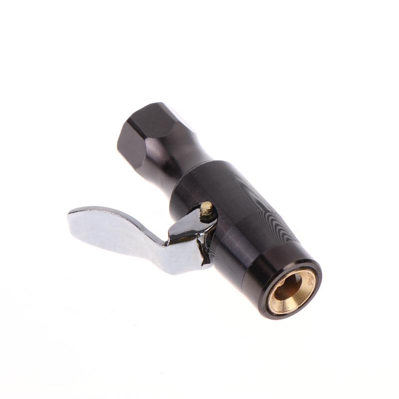 

[ZY]1 Set DIY Accessories 200PSI Tire Inflator Lock-on Air Chuck Dual-Jaw Designed For Schrader Valve Use No Leakage Home Garage