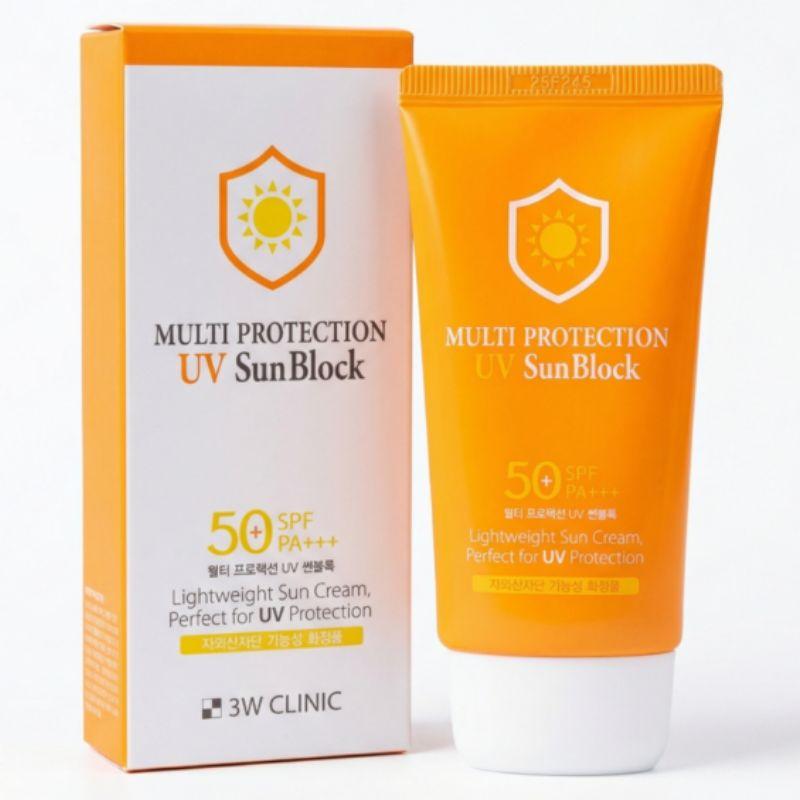 3W Clinic Multi Protection UV Sun Block SPF50+ PA+++ 70ml