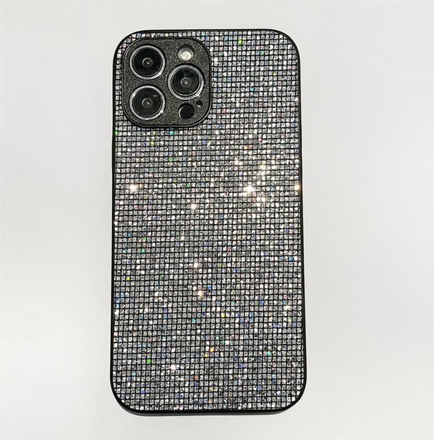 Luxury Glitter Diamond Phone Case For Iphone 14 13 11 12 Pro Max X Xr Xs Max 7 8 14 Plus Shniy Rhinestones Soft Silicone Cover