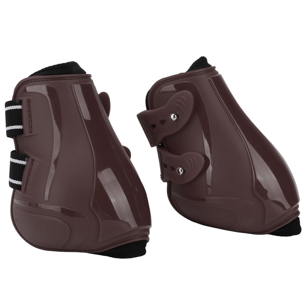 Horse Tendon Boots Set Soft Brthable Anti Slip   PU   Tendon Guard Boots for Horses