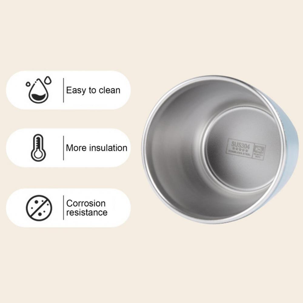 300ml Portable Stainless Vacuum Insulated Travel Mug Coffee Mugs Office Mug Thermos Cup