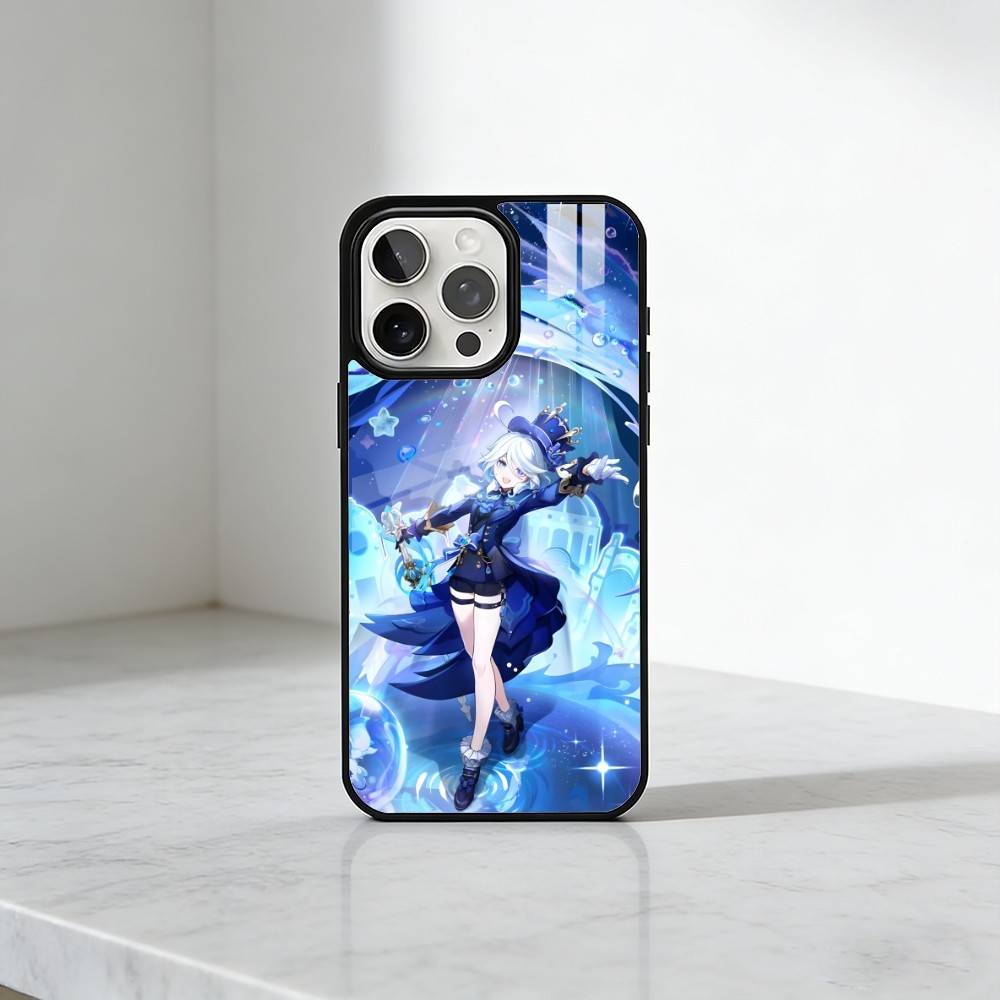Hydro A-ArchonS F-FurinaES Phone Case For iPhone17,16,15,14,13 Plus,Pro Max Magnetic For Magsafe Wireless Charging