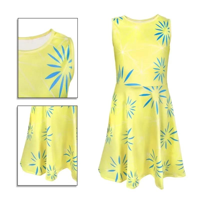 Anime Movie Inside Out Joy Cospaly Costume Joy Anger Fear Cos Outfits For Adult Kids Halloween Stage Performance CostumeGifts