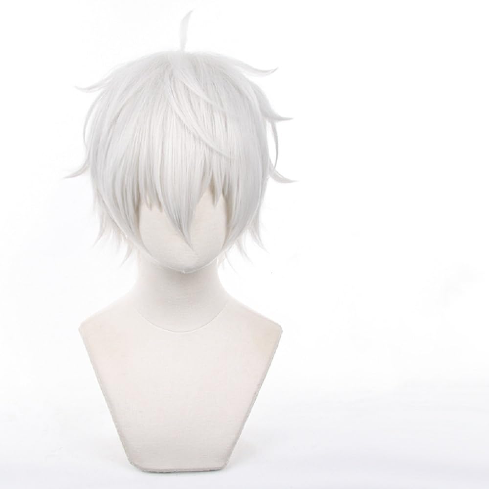 RyuuCos Blue Locks Nagi Seishiro Heat School Cultural Festival Wig, Resistant, Disguise, Costume, Gift, Cosplay, Event, Halloween, Christmas,